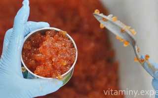 Полезные свойства икры нерки и ее отличия от кеты и горбуши