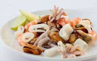 Морской коктейль и его полезные свойства.