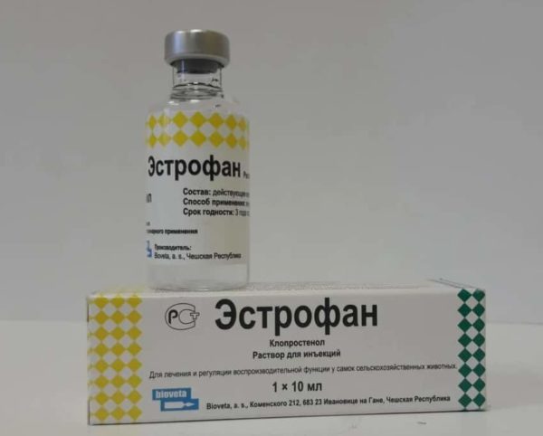 Эстрофан инструкция по применению для животных